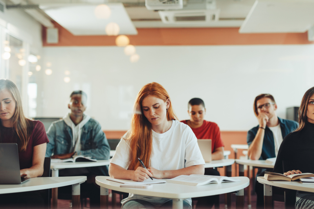 Illustration for news: Social Connections Help Women Achieve Academic Success